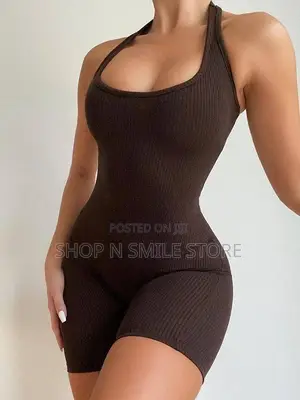 Ladies Cotton Romper