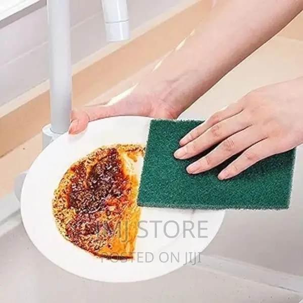 Sponge Scourer Pads - 5 Pieces