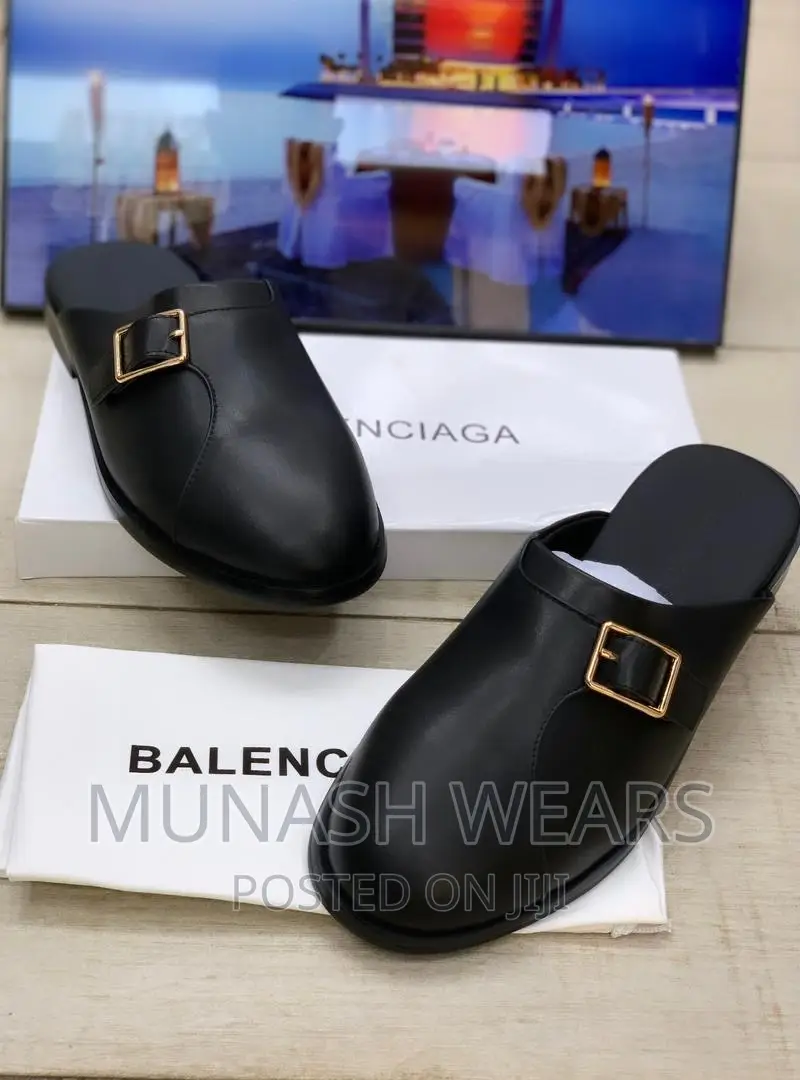 Casual Leather Half Shoe W