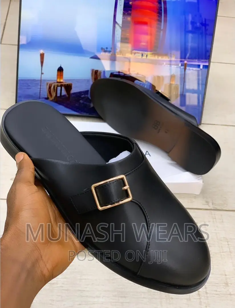 Casual Leather Half Shoe W