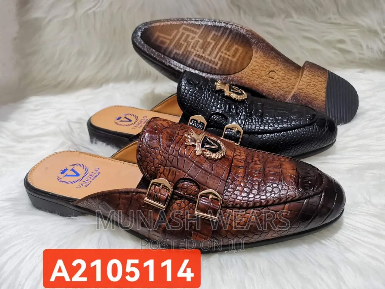 Casual Leather Half Shoe W