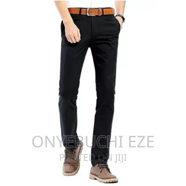 Men's Classic Chinos Black