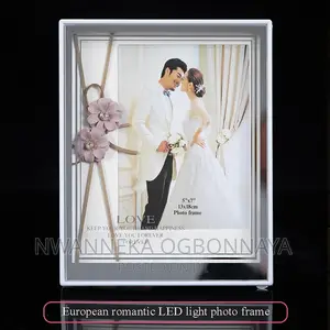 Glass Usb + Led Luminous Photo Frame