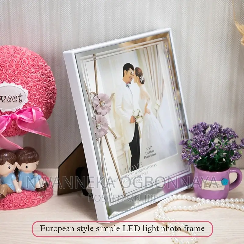 Glass Usb + Led Luminous Photo Frame