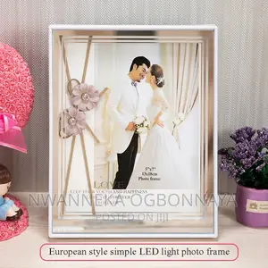 Glass Usb + Led Luminous Photo Frame