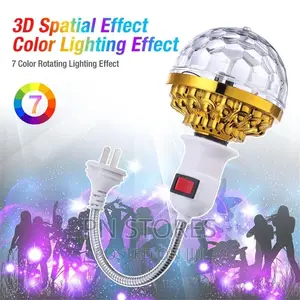 Colorful Disco Rotating Magic Ball Light