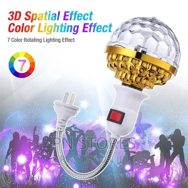 Colorful Disco Rotating Magic Ball Light