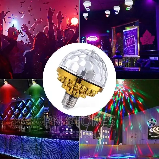Colorful Disco Rotating Magic Ball Light