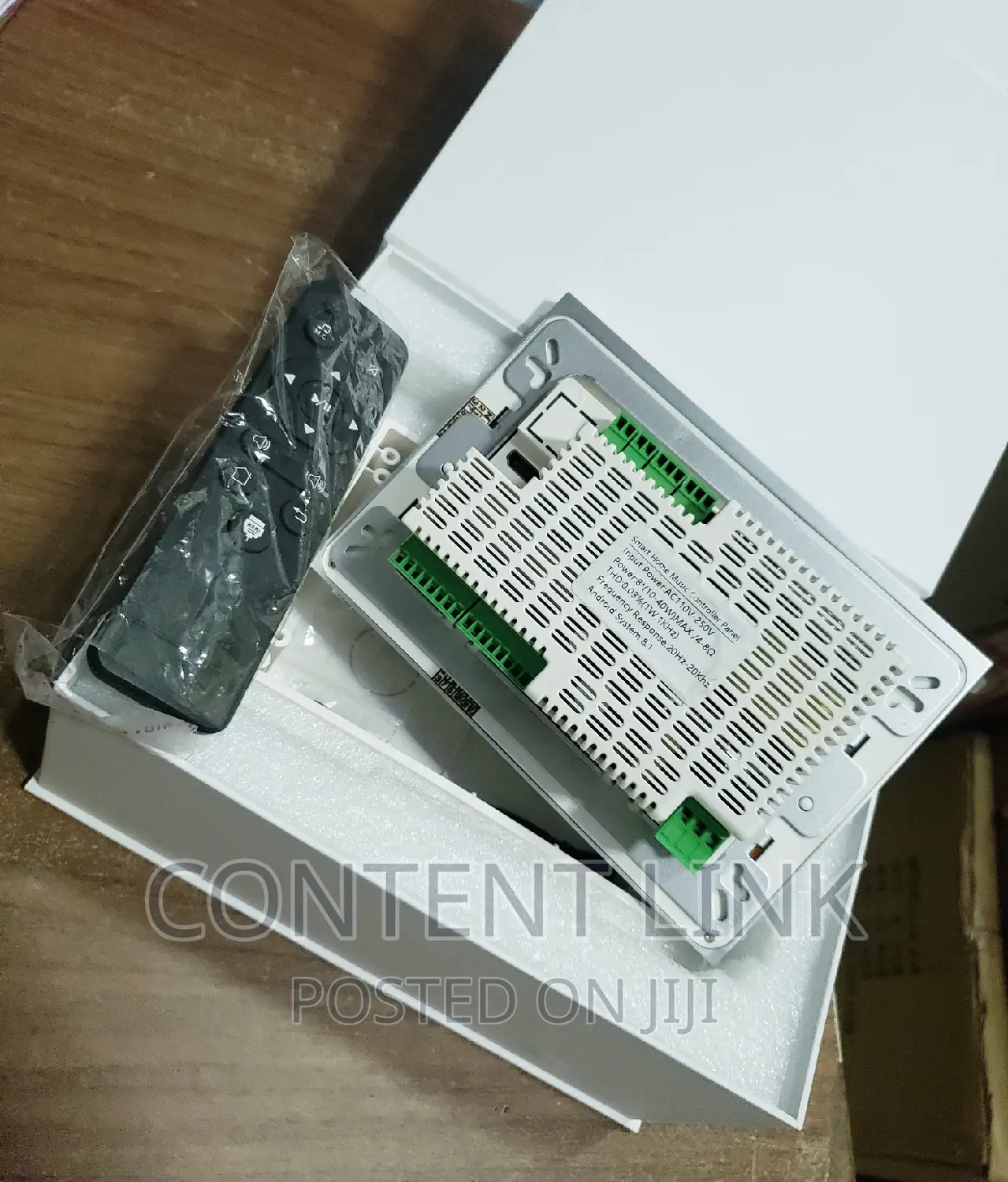 7 Inches Smart Home Inwall Bluetooth Amplifier