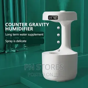 Anti Gravity Ultrasonic Bubble Humidifier Diffuser USB