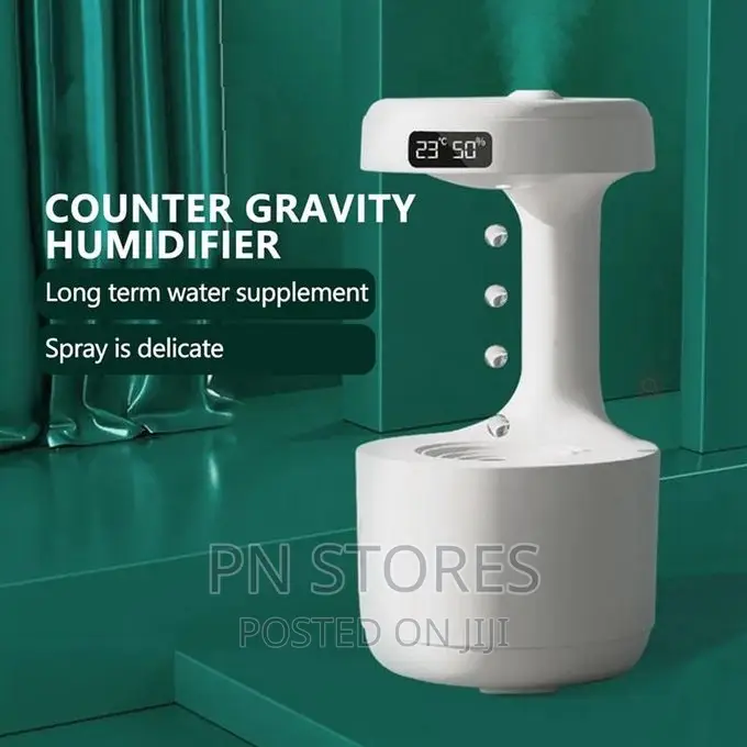 Anti Gravity Ultrasonic Bubble Humidifier Diffuser USB