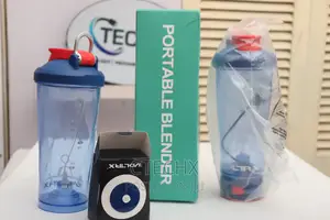 VOLTRX Electric Rechargeable Shaker Bottle- Portable USB C R