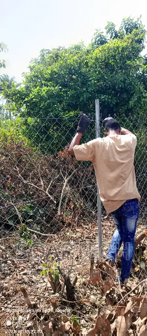 Chain Link Farm Fencing With Straightened Wire