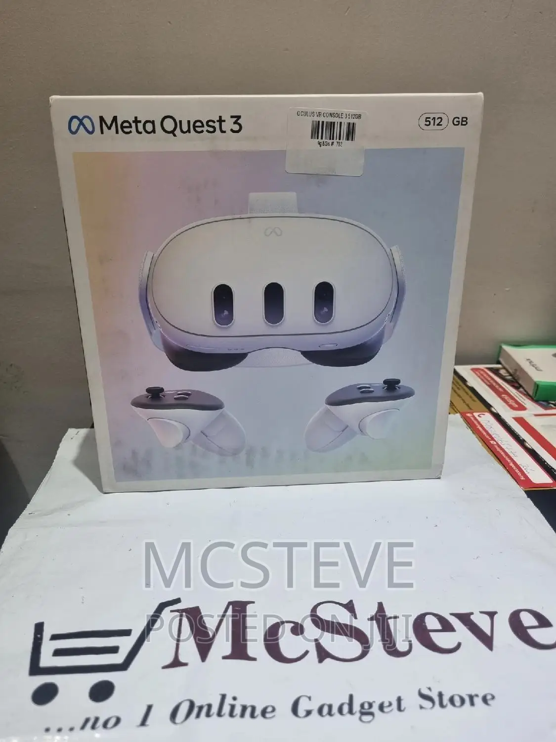 Oculus Meta Quest 3 512gb Gear Vr Headset