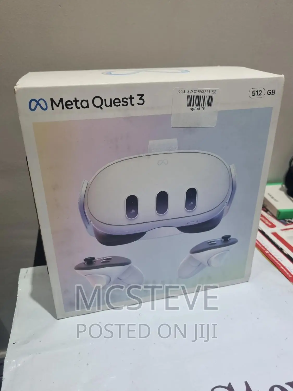 Oculus Meta Quest 3 512gb Gear Vr Headset