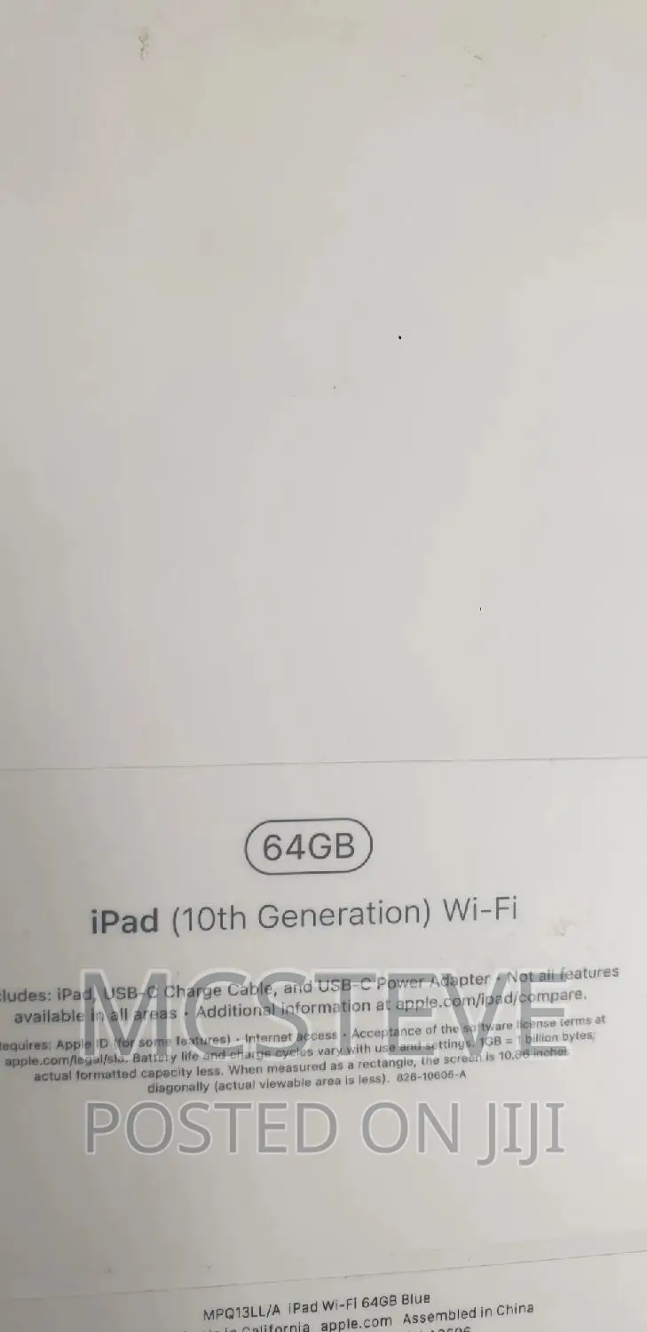 New Apple iPad 10.2 (2021) 64 GB Gray