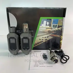 Wireless XLR Transmitter and Receiver Audio Mixer, PA