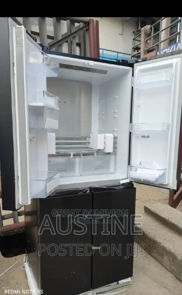 Brand New Hisense Side-Side>Black>>4doors>>Dispenser>>514L>>