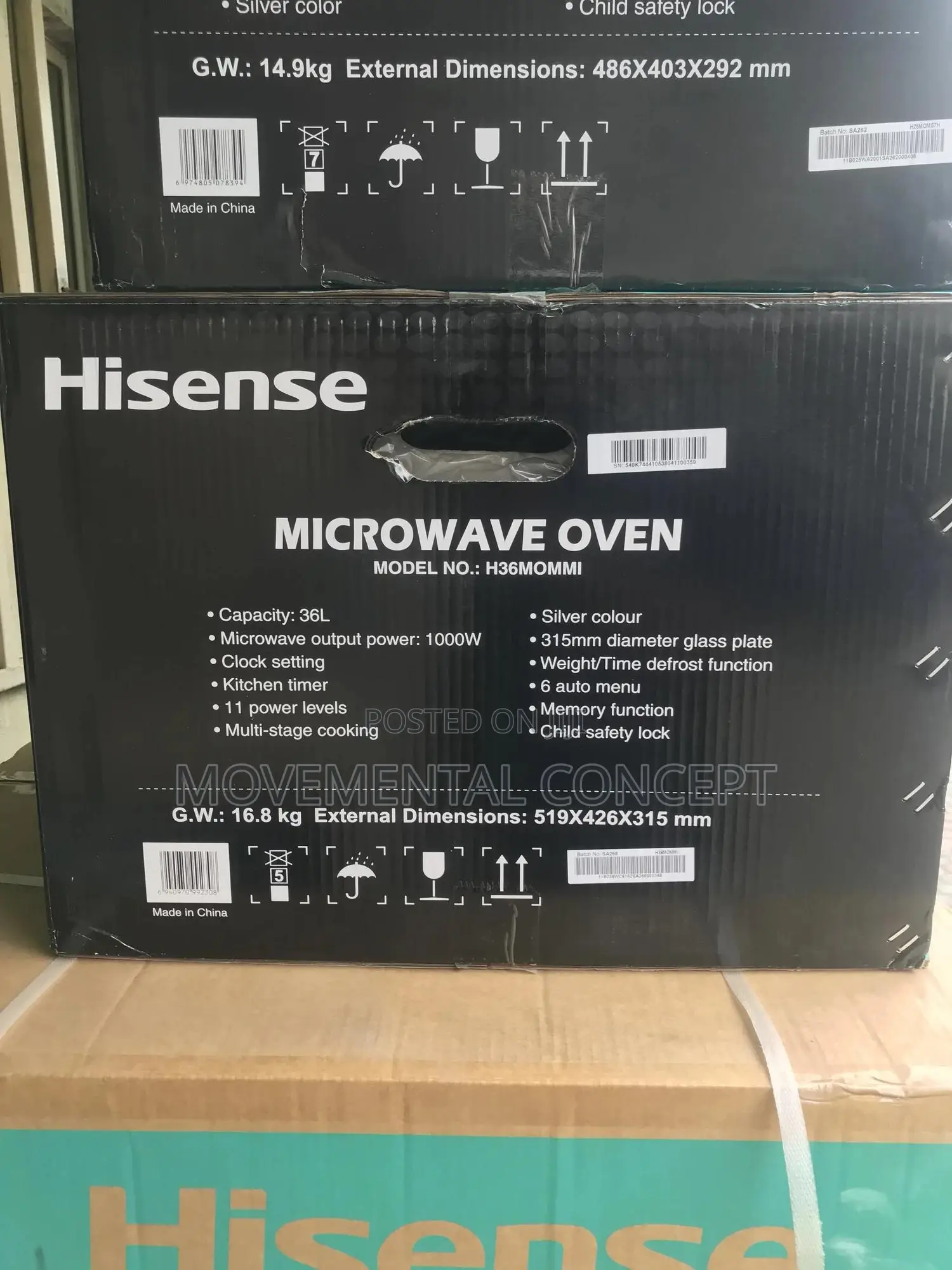 Hisense Microwave Oven 36litres