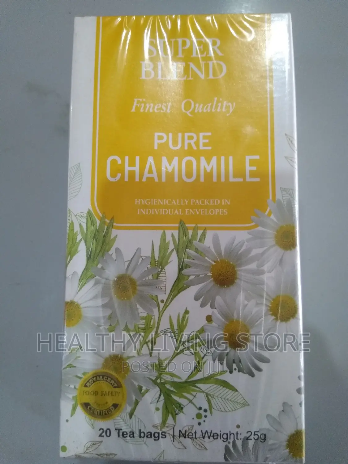 Super Blend Pure Chamomile Tea (20 Tea Bags)