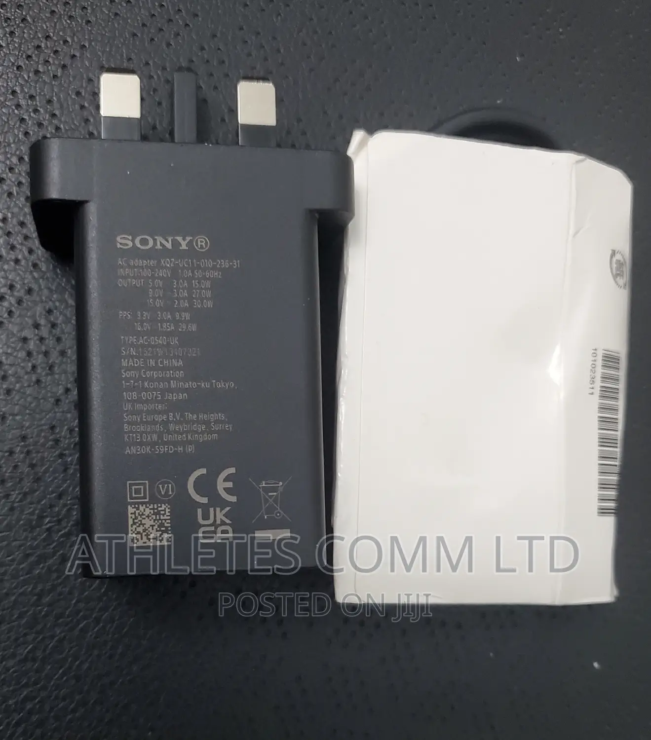 Original Sony 30watts Type C Charger