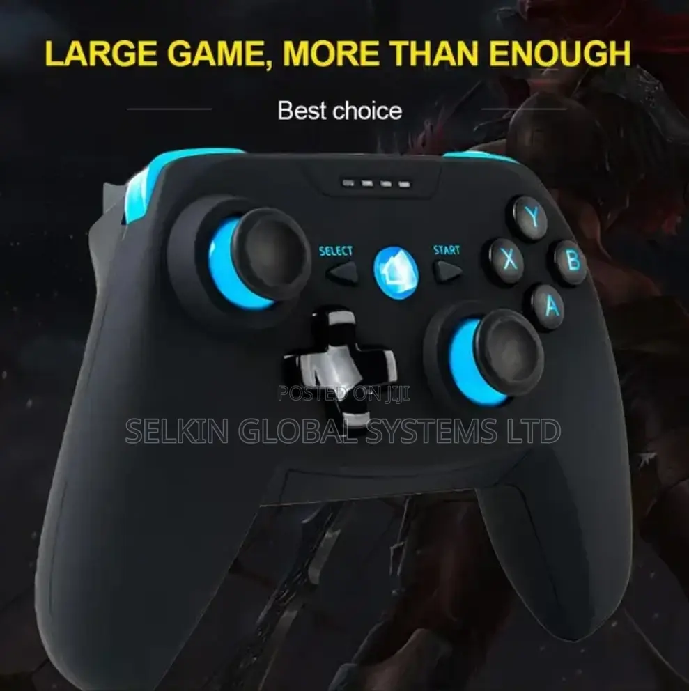 Wireless and Bluetooth Gamepads Controllers With Holder
