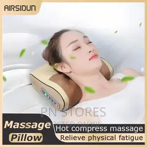 Cervical Massager Neck Massage Pillow ||Hot Compres Shoulder