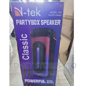 N-Tek Classic Powerful Bass Boost Party Box Speaker Nx700