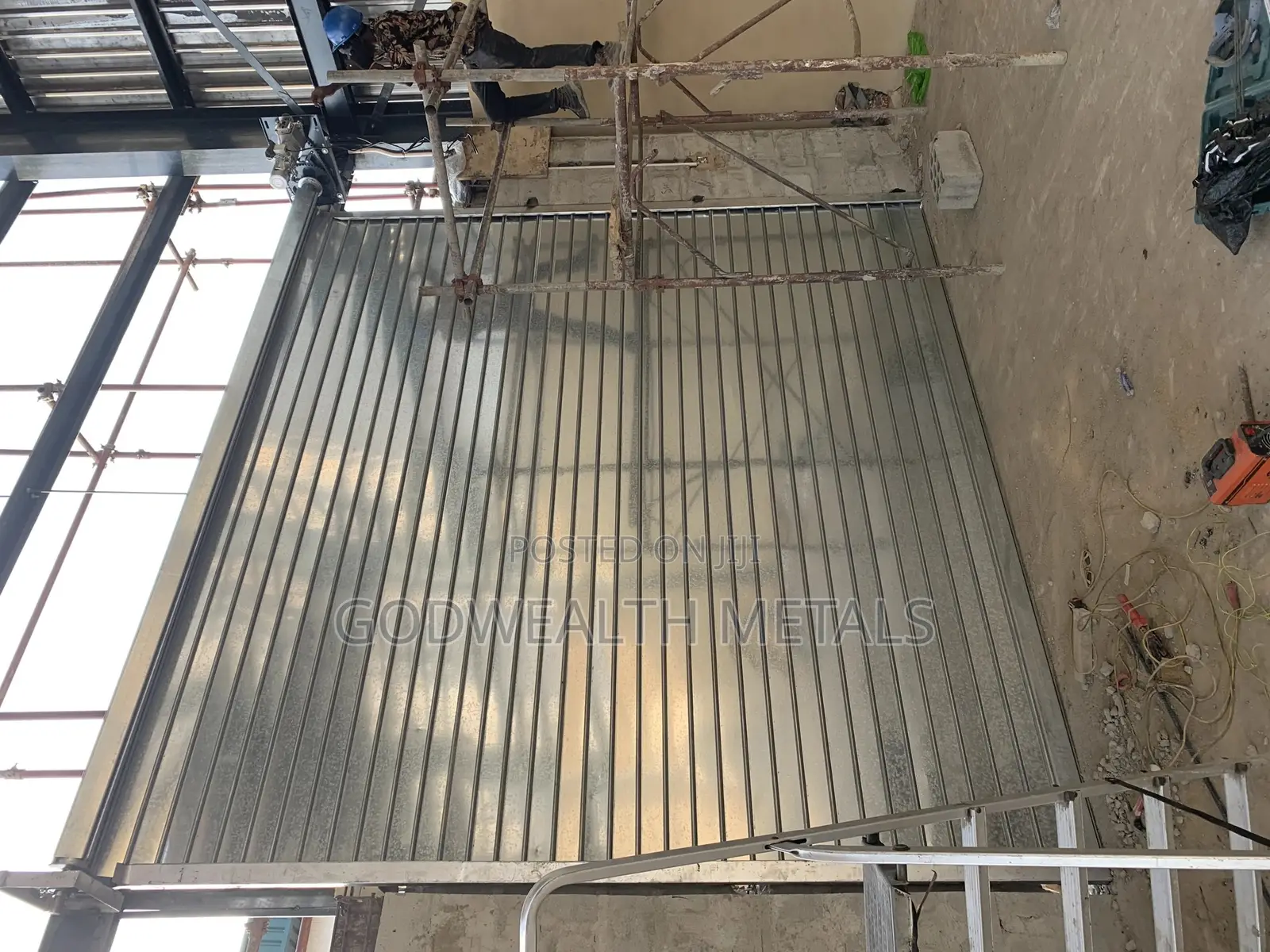 Manual/Automatic Galvanized Steel Shutter D Oors
