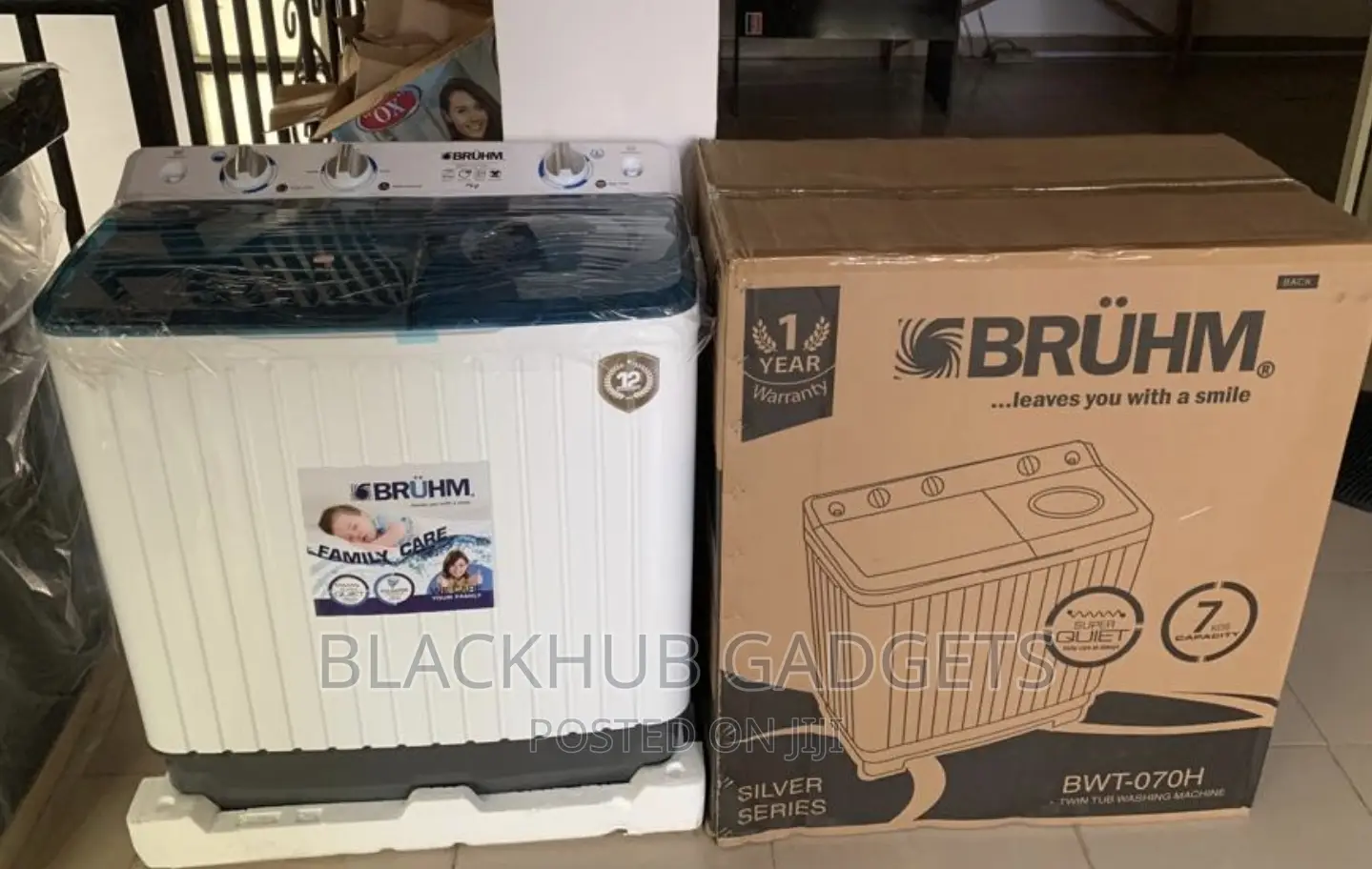 Bruhm Washing Machine 8kg