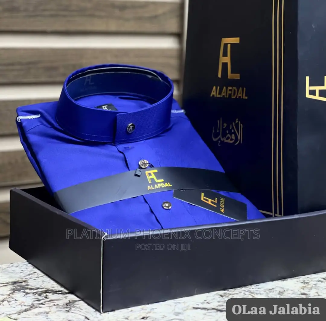 Plain Collar Egyptian Emirate Jalabiya