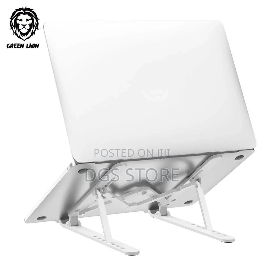Green Lion Folding Laptop Stand 7 Level Adjustment