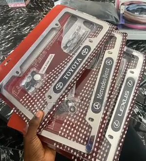 Car Plate Number Stainless Frame (Brands)