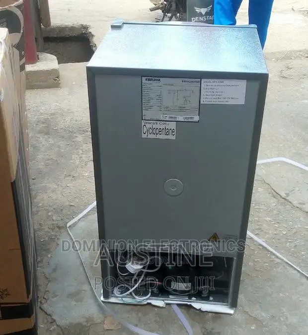 Brand New BRUHM Table Top Refrigerator>91L>Silver>External>