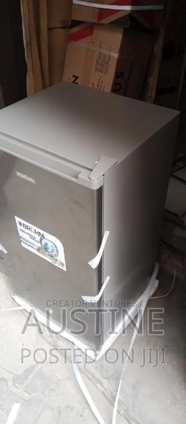 Brand New BRUHM 91L Table Top Refrigerator>Silver>External>