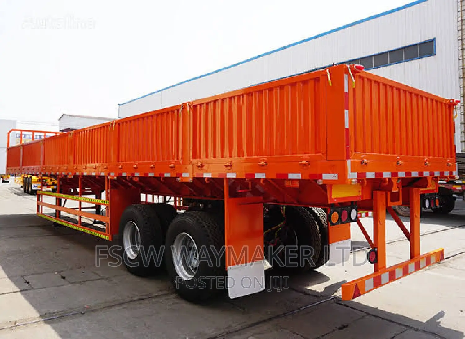 Trailers Manufacturing (Flatbed Tanker Container CNG Tipper)