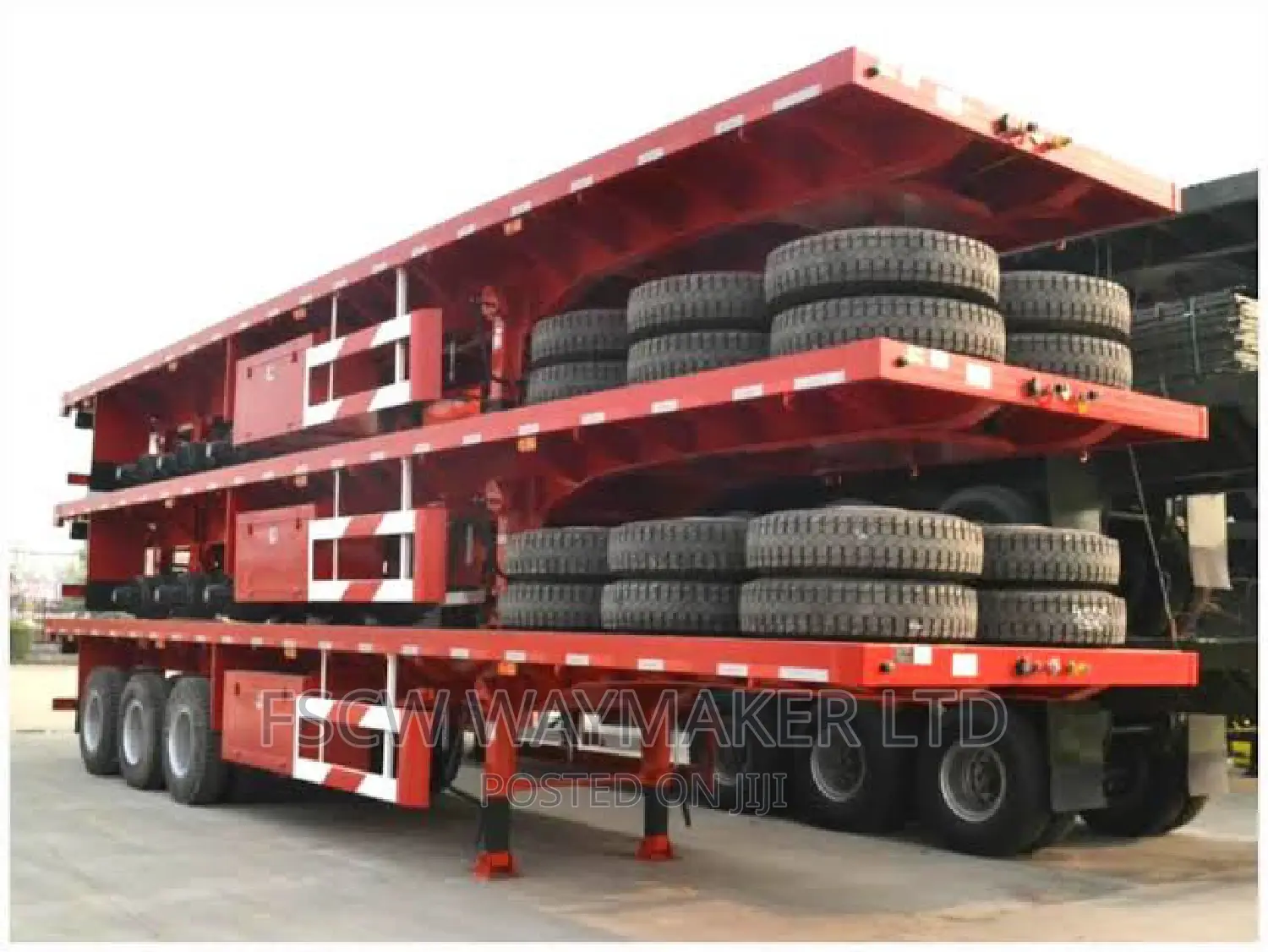 Trailers Manufacturing (Flatbed Tanker Container CNG Tipper)