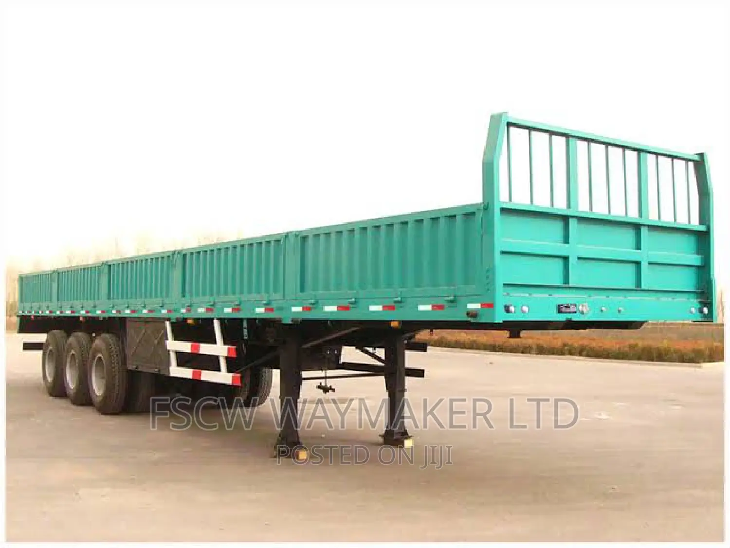 Trailers Manufacturing (Flatbed Tanker Container CNG Tipper)