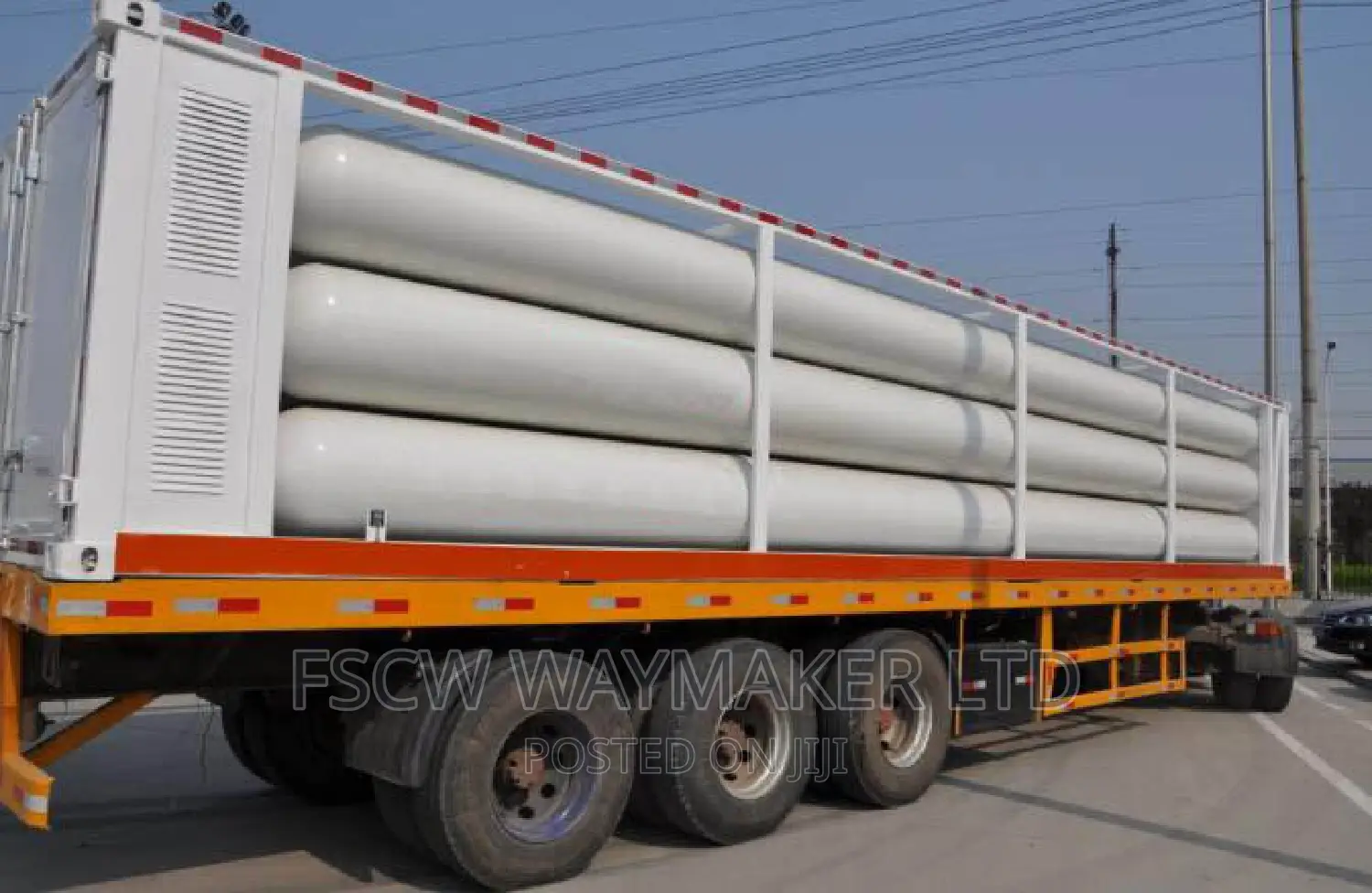 Trailers Manufacturing (Flatbed Tanker Container CNG Tipper)