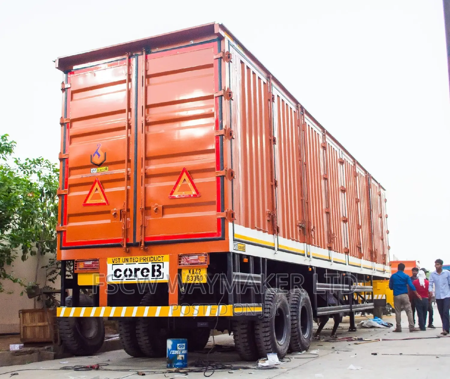 Trailers Manufacturing (Flatbed Tanker Container CNG Tipper)