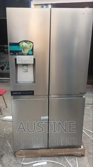 Brand New Hisense Side-side 514L Refrigerator>>Dispenser>>