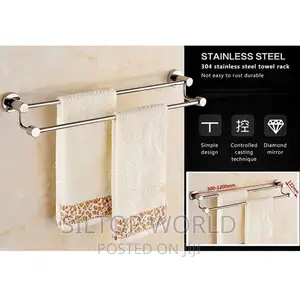 90cm Stainless Steel Towel Rack