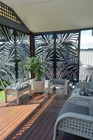 Privacy Screen. For Balcony With Laser Cut
