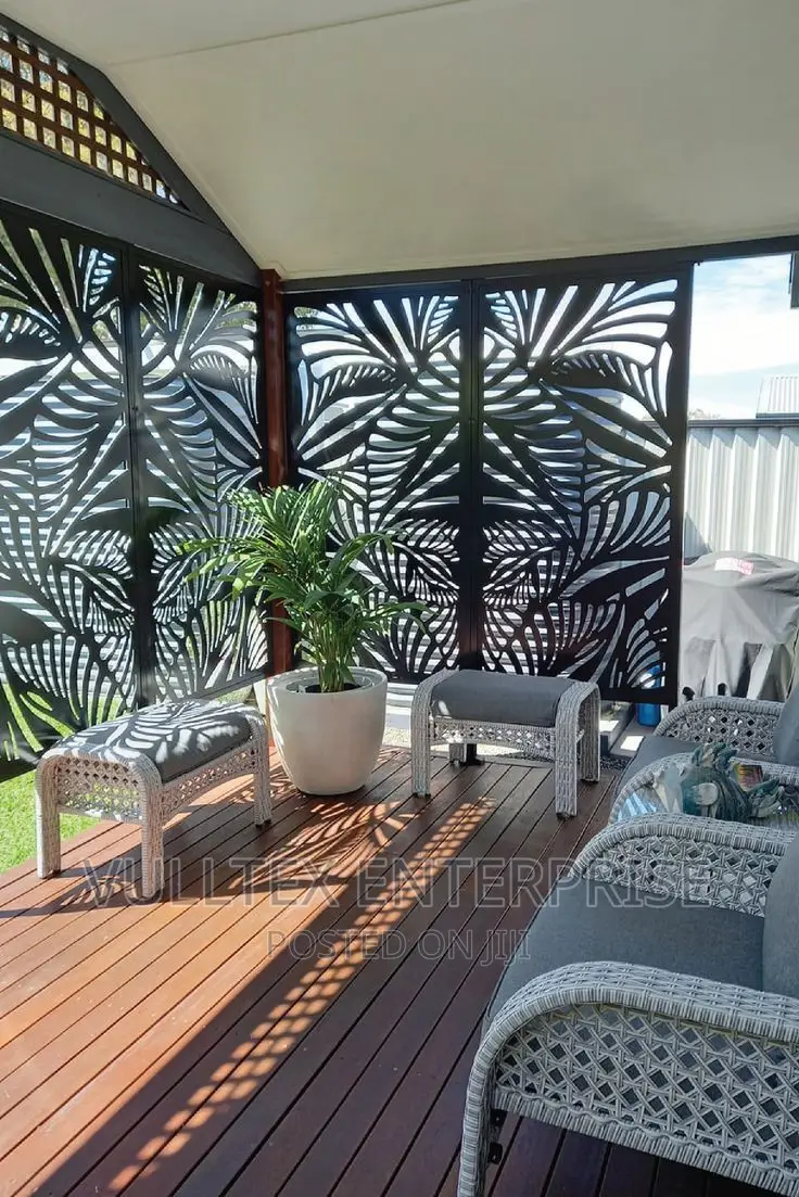 Privacy Screen. For Balcony With Laser Cut