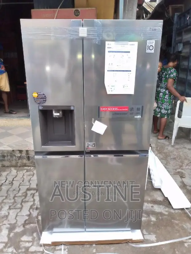 Brand New LG Side-side 642L Refrigerator>Extenal>Dispenser>
