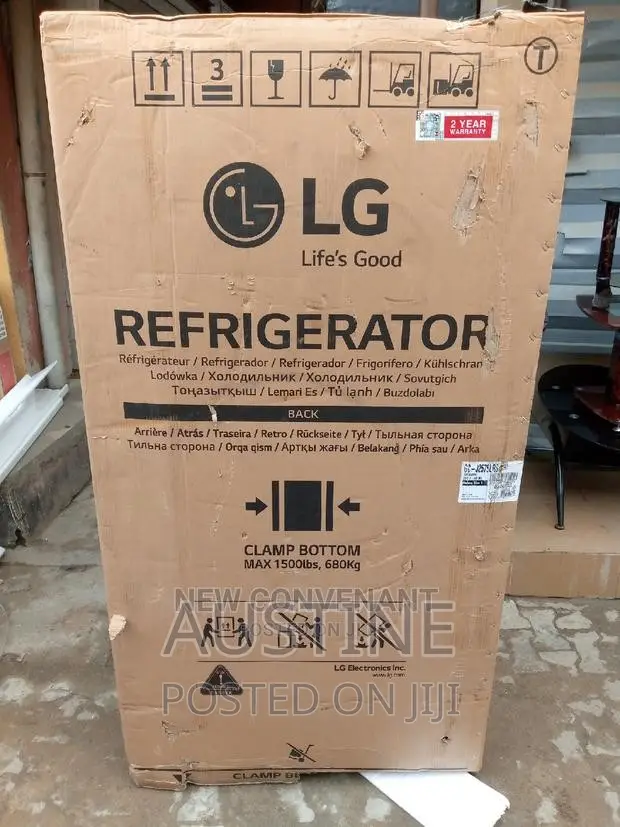 Brand New LG Side-side 642L Refrigerator>Extenal>Dispenser>