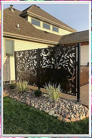 Laser Cut. Decorative ( Panel)