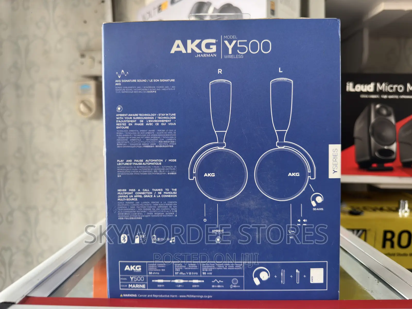 Akg Y500 Bluetooth Headphone