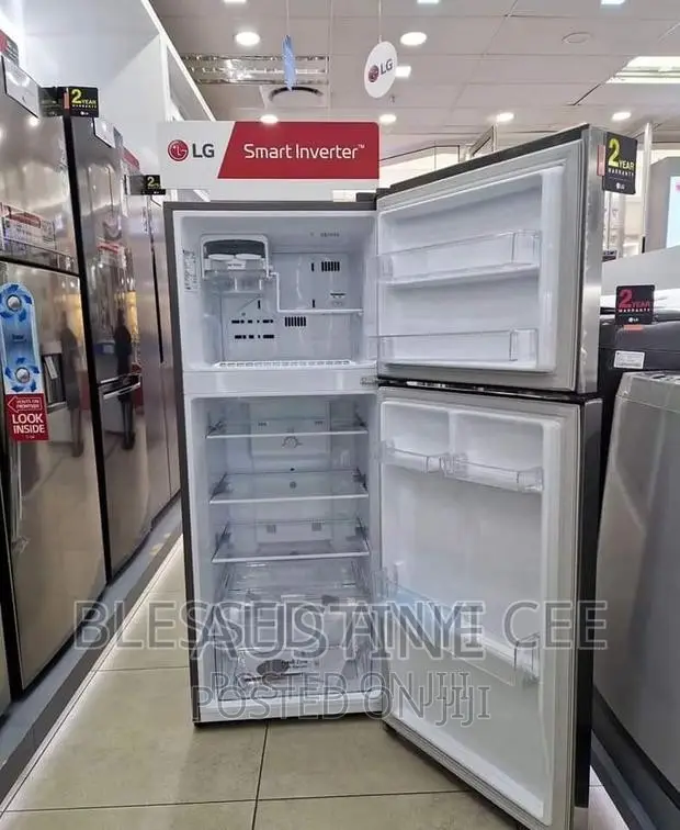 Brand New LG(REF272DR)272L Double Door Refrigerator>Silver>>