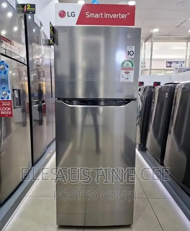 Brand New LG(REF272DR)272L Double Door Refrigerator>Silver>>